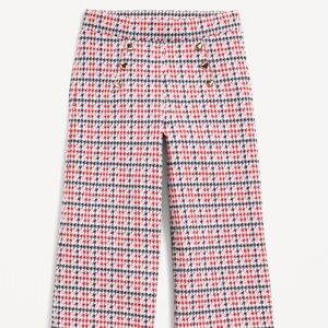 Old Navy high waisted Sailor pull on pants houndstooth